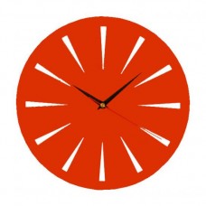 Часы Красные, металл, 29,8 см 