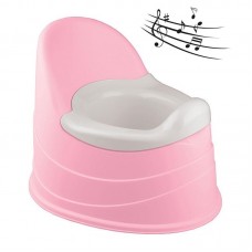 Горшок детский музыкальный (розовый)
