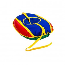 Ватрушка - Тюбинг "Ватрушка" из тент ткани с лепестками d1,15*0,78 м., до 110 кг