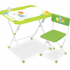 Комплект детской мебели  «Нашидетки» с медвежонком  (стол-парта 600+стул)
