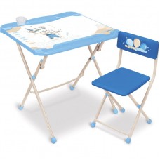 Комплект детской мебели  «Нашидетки» с охотником  (стол-парта 600+стул)