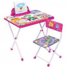 Комплект детской мебели  «Фиксики 1» Фикси Знайка  (стол 600+пенал+стул)