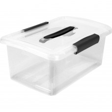 Ящик для хранения Laconic /Keeplex Vision 9л  с защелками и ручкой