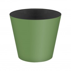 Горшок Rosemary 1,6л  D160 мм, зеленый с дренажной вставкой