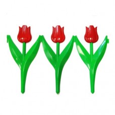Заборчик "Тюльпан" красный 2,25м (5секций)